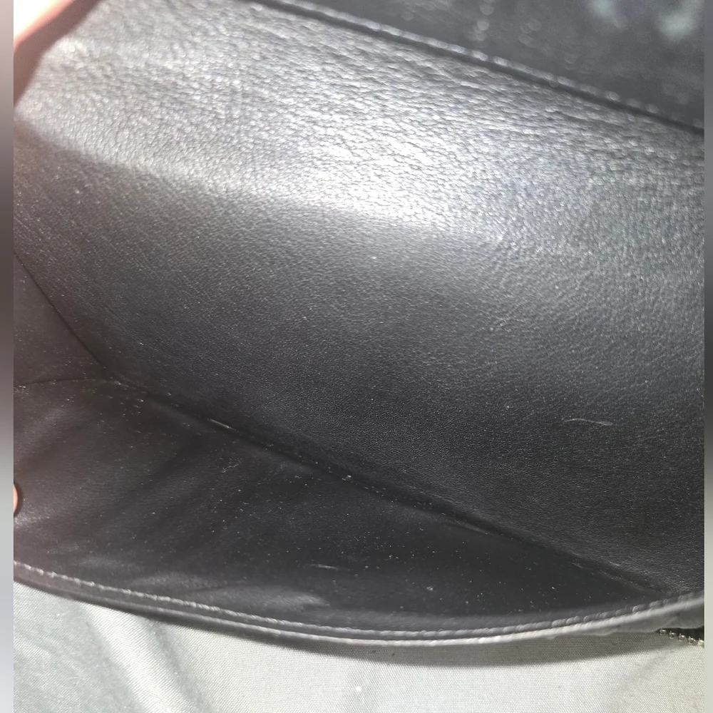 EUC - Authentic Louis Vuitton Unisex Taiga Leather Black Long Zippered Wallet